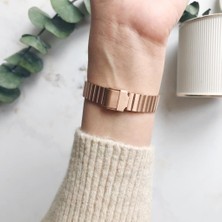 Oqqo Minimal Kare Rose Gold Kadın Kol Saati