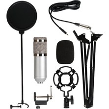 Jwin Rms-11 (BM800) Set Stüdyo Condenser Mikrofonu (Stand ve Filtreli)