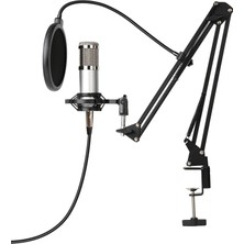 Jwin Rms-11 (BM800) Set Stüdyo Condenser Mikrofonu (Stand ve Filtreli)