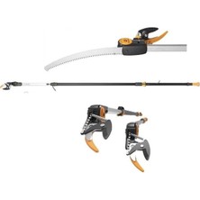 Fiskars 115017 UPX86 Powergear Teleskopik Yüksek Dal Kesme + Testere