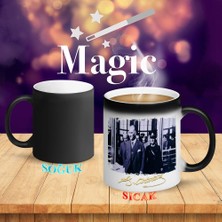 Asilmeydan Atatürk'ün Lider Duruşu Sihirli Kupa BARDAK-ATATURK709