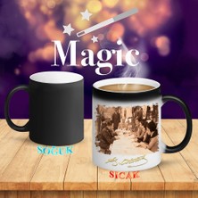 Asilmeydan Çay İçen Kemal Atatürk Sihirli Kupa Bardak-ataturk-s521