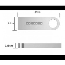 Concord Cu4 Ultra 4 GB Usb2.0 Metal Flash Bellek