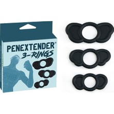 Erotica Penextender® 3 Rings 3´lü Penis Halka Seti