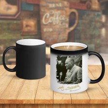 Asilmeydan Dikkatli Mustafa Kemal Atatürk Sihirli Kupa BARDAK-129ATA