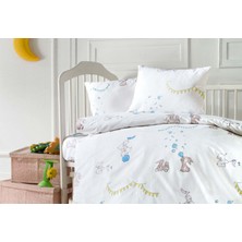 Menderes Home Cotton Collection Ranforce Bebe Nevresim+Yastık Kılıfı Mine Baby