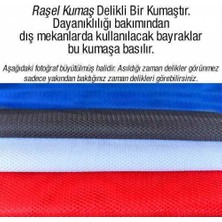 Asilmeydan Siyah-Beyaz Mustafa Kemal Atatürk Silüeti Poster Bayrak -300X450CM - 3x4,5 Metre