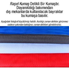 Asilmeydan Siyah-Beyaz Gazi Mustafa Kemal Atatürk Silüeti Poster Bayrağı- 3x4,5 Metre
