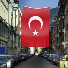Asilmeydan Ay Yıldız - Türkiye Bayrağı - Bayrak 400X600 cm -4x6 Metre - Raşel Kumaş
