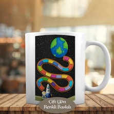 Asilmeydan Roketin Dünya Krokisi Kupa Bardak Hediyelik-1308-6484