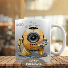 Asilmeydan Teknolojik Yapay Zeka Ressam Robot Kupa Bardak Hediyelik-53