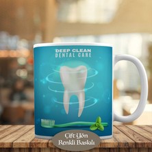 Asilmeydan Dental - Sağlıklı Temiz Diş Baskılı Kupa Bardak HEDIYELIK-15062