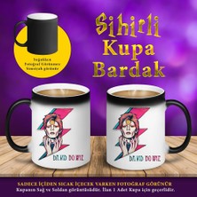 Asilmeydan David Bowie Sanatçı Sihirli Hediyelik Kupa BARDAK-S74012