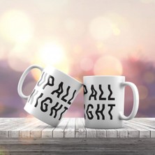 Asilmeydan Up All Night Yazı Baskılı Hediyelik Kupa Bardak K-203
