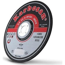 Karbosan 115X1.0X22 Inox Thinline Kesici 10 Adet
