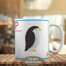 Asilmeydan Sevimli Hayvan Penguen Penquin Kupa Bardak Hediyelik-37626