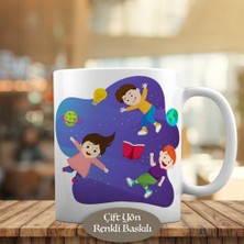 Asilmeydan Bilgili Uçan Çocuklar Kupa Bardak Hediyelik- 23-2148090431