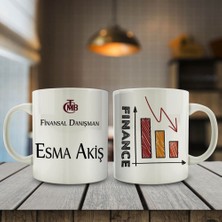 Asilmeydan Kişiye Özel Mesleki Finansal Danışman Tasarım Hediyelik Kupa Bardak
