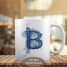 Asilmeydan Türk Alfabesi B Isim Baş Harfi Kupa Tasarım Bardak Hediyelik-B