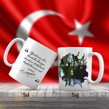 Asilmeydan Asil Hediyelik Baş Öğretmen -Mustafa Kemal Atatürk - Harf Tablosu - Atatürk'ün Sözleri -Kupa Bardak