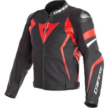 Dainese Avro 4 Black Red Deri Mont