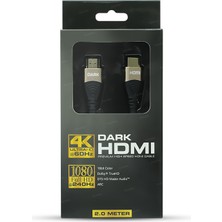 DARK 2metre DK-HD-CV20L200G 4K@60p-18Gbps HDMI 2.0b Kablo