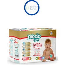 Predo Baby Premium Pants Külot Bezi 4 Numara (7-18KG) Maxi 40 Adet
