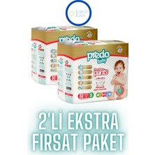 Predo Baby Premium Pants Külot Bezi 5 Numara (11-25KG) Junior 64 Adet