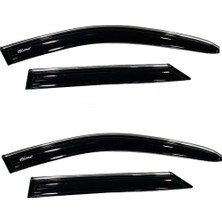 Angel Of Life  Krom Cam Rüzgarlığı 1.2mm Fiat Için Tempra 4'lü / CARU434