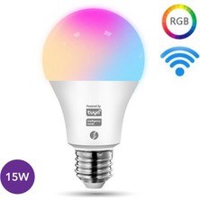 S-Link Swapp SL-RGB15 Akıllı Rgb LED Lamba Ampul 15W 50Hz 1200 Lümen Wifi Tuya Destekli