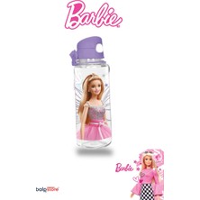 Lisanslı Barbie Matara- Pipetli Basmalı Kapak