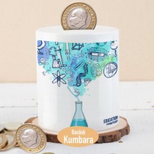 Asilmeydan Bilim-Kimya Sembolleri Para Birikim Kumbarası -1284-7