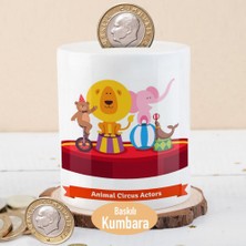 Asilmeydan Sevimli Sirk Hayvanları Para Birikim Kumbarası -3446-193