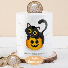Asilmeydan Happy Halloween Siyah Kedicik Para Birikim Kumbarası -214793