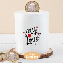 Asilmeydan My Love Yazılı Para Birikim Kumbarası -1142-1626