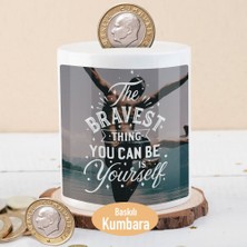 Asilmeydan The Bravest Thing Yazılı Para Birikim Kumbarası -52683-3382