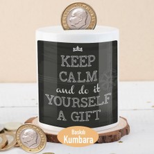 Asilmeydan Do It Yourself A Gift Yazılı Para Birikim Kumbarası -2147492353