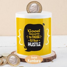 Asilmeydan Good Things Happen Yazılı Para Birikim Kumbarası -2147861413