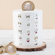 Asilmeydan Duygu Ifadeli Suratlar Para Birikim Kumbarası -1308-16589