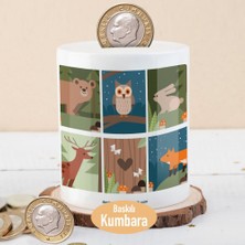 Asilmeydan Baykuş ve Hayvan Arkadaşları Para Birikim Kumbarası -21476