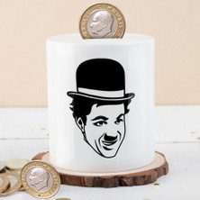 Asilmeydan Charlie Chaplin Silüet Para Birikim Kumbarası -2147487122