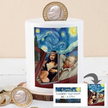 Asilmeydan Van Gogh ve Monalisa Para Birikim Kumbarası -KS19-000