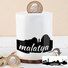 Asilmeydan Malatya Şehir Silüeti Para Birikim Kumbarası -KB45650