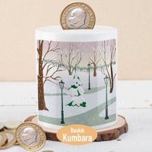 Asilmeydan Kar Örtülü Park Para Birikim KUMBARASI-1284-12866