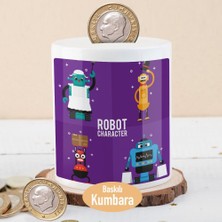Asilmeydan Teknolojik Sevimli Robotlar Baskılı Para Birikim KUMBARASI-21477