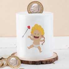 Asilmeydan Minik Eros Aşk Tanrısı Baskılı Para Birikim KUMBARASI-130