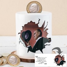 Asilmeydan Şapka Kaldıran Kemal Atatürk Para Birikim KUMBARASI-457540