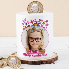 Asilmeydan Kişiye Özel Isim ve Fotoğraf Baskılı Kitap Birikim Kumbarası - KMB18