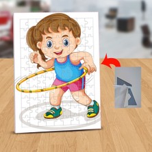 Asilmeydan Çember Çeviren Çocuk 99 Parça Puzzle Yapboz TABLO-1308-24855