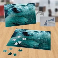 Asilmeydan Deniz Altından Yüzücü Görüntüsü 99 Parça Puzzle YAPBOZ-P032